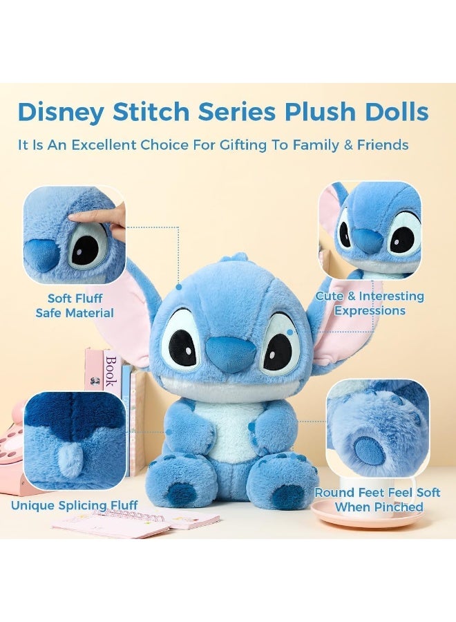 MINISO Stitch Plush Toy, Lilo & Stitch Cuddly Toy, 19.7 inch/50 cm Large Stuffed Plush Doll for Kids, Disney Classic Soft Toys for Girls and Boys, Birthday Gift Idea - Image 2